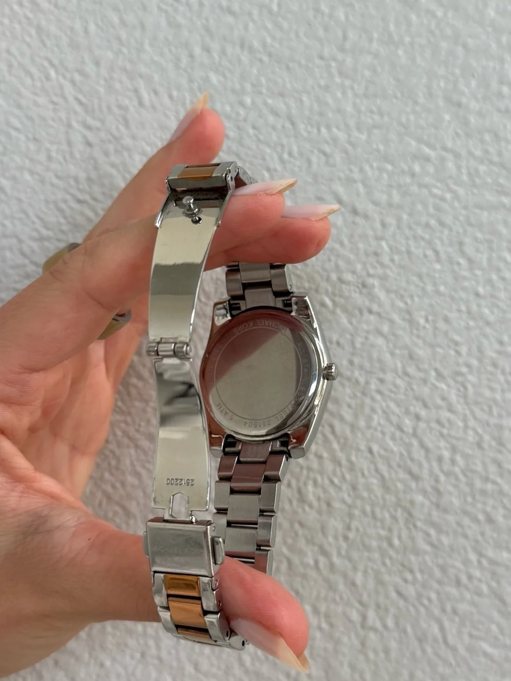 Michael Kors Two-Tone Women's Chronograph Watch - Rose Gold & Silver Tone